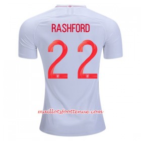 Maillot/Tenue Angleterre Rashford 22 Domicile Coupe du monde 2018